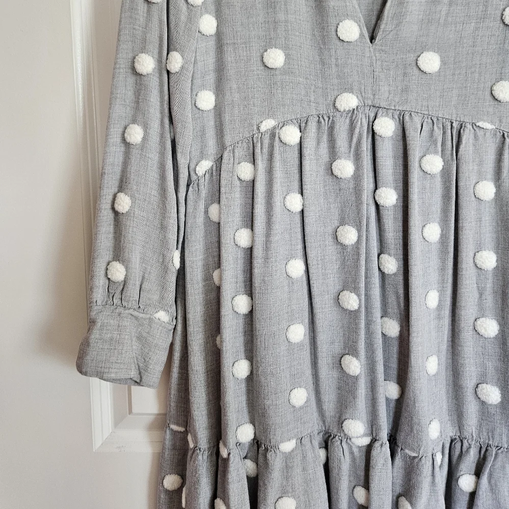 Zara gray white